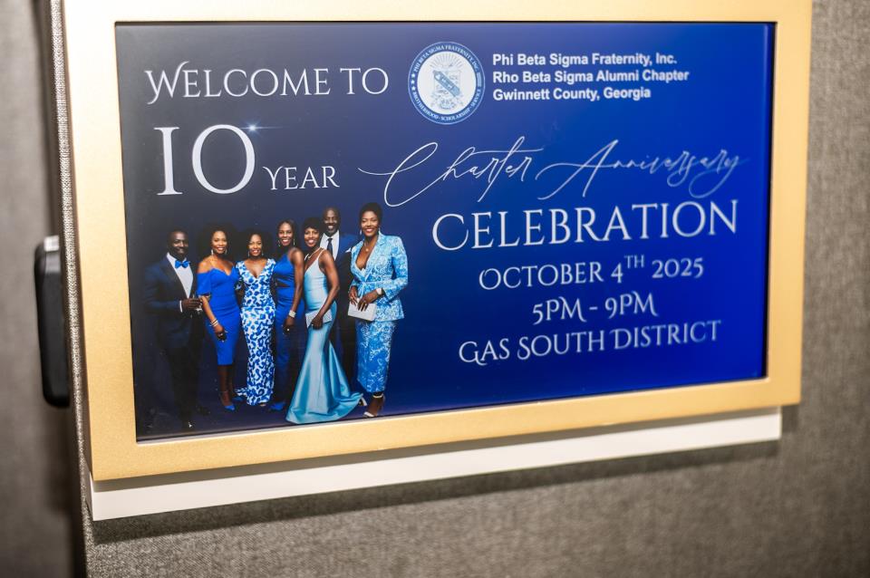 Rho Beta Sigma's 10th Anniversary Gala